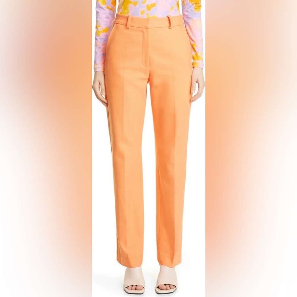 STINE GOYA Straight-Leg Pants in Peach